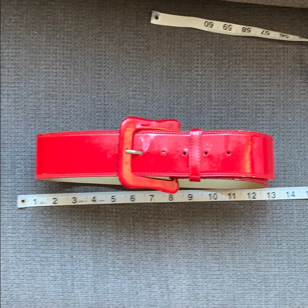 Express Red Waist Belt